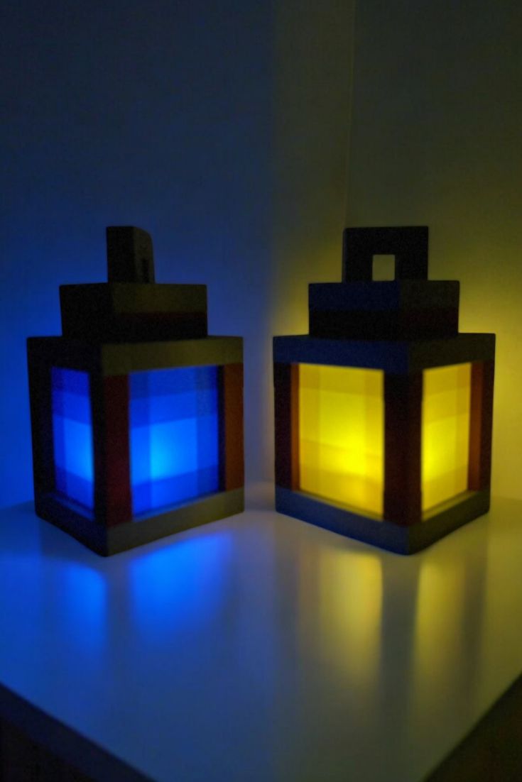 PixelGlow™ – Minecraftowa Lampka LED z Pilotem (16 Kolorów)